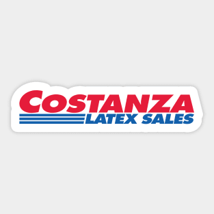 Costanza Latex Sales Sticker